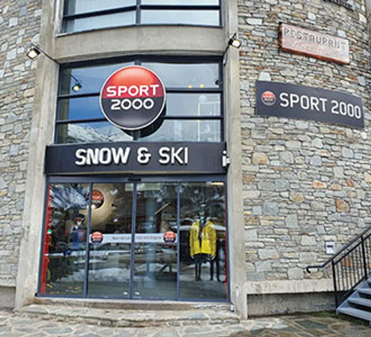 Extérieur du magasin SPORT 2000 VALLOIRE SNOW AND SKI