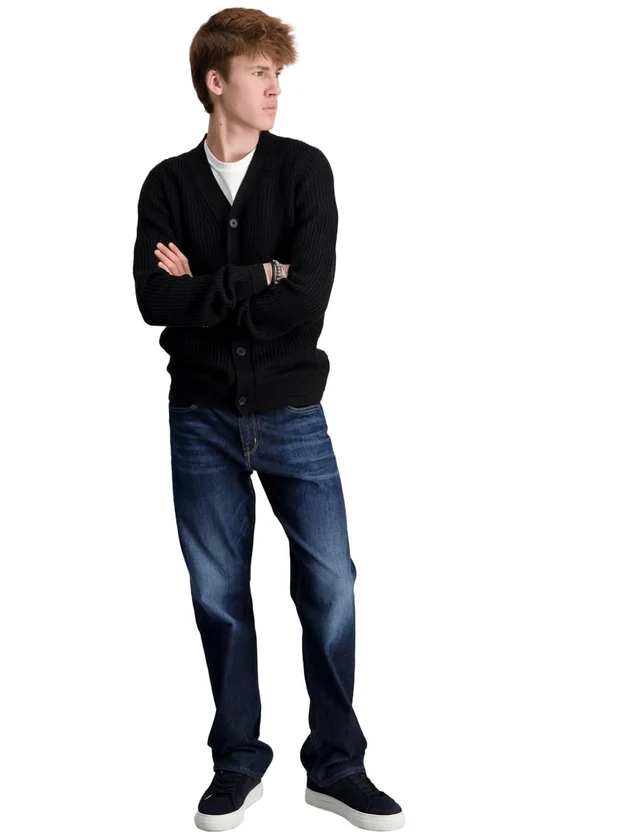 Connor Knit V Neck Cardigan