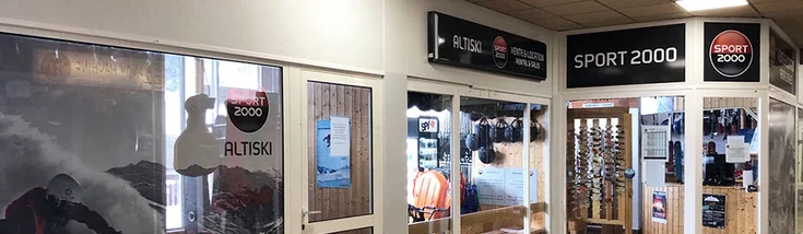 Intérieur du magasin SPORT 2000 SUPERDEVOLUY ALTISKI AUROUZE