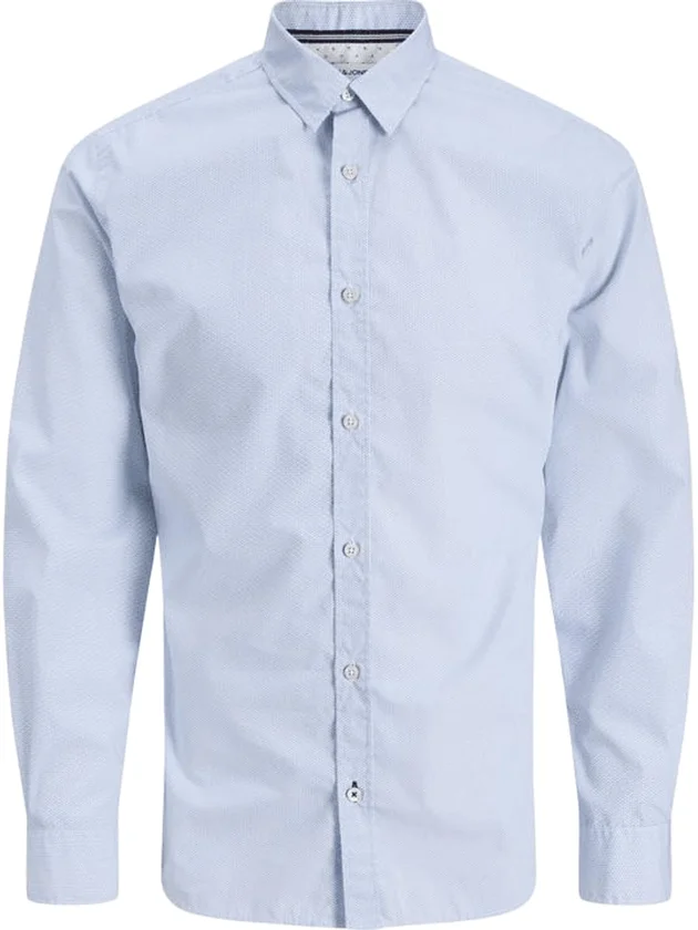 Jjmatheo Print Detail Shirt L S