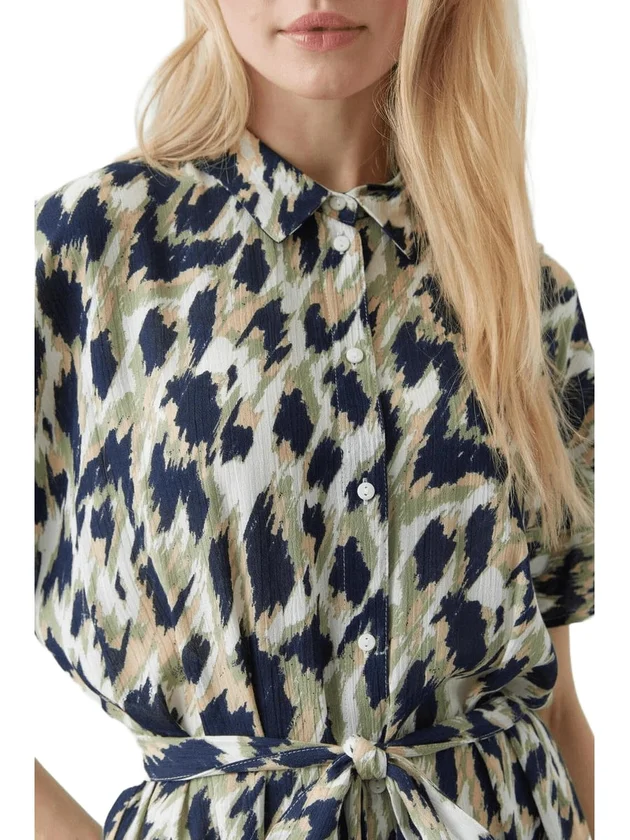 Ss Calf Shirt Dress Wvn Ga