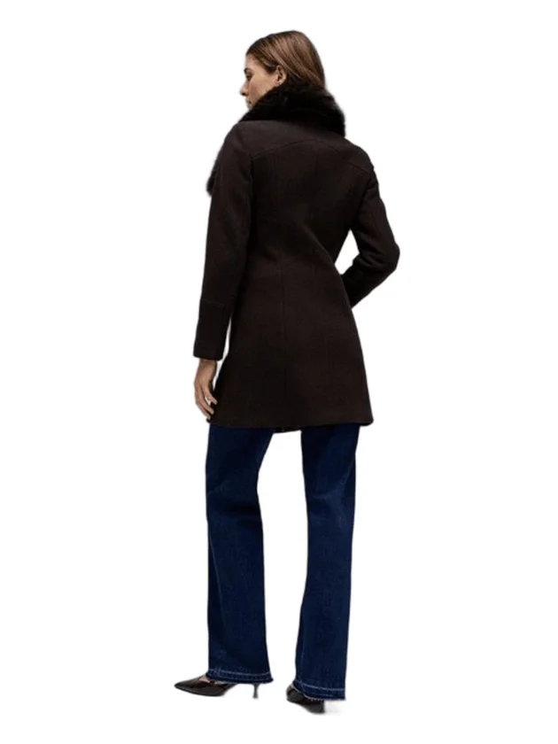 The Reimagined Wool Coat With Fur