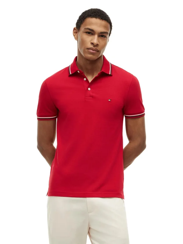 Tipped Slim Fit Seas