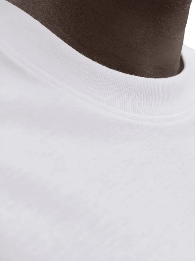 Jcofusion Badge Tee Ss Crew Neck Ln