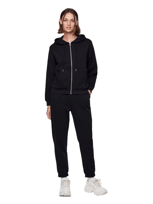 Pcchilli Ls Zip Hoodie Noos