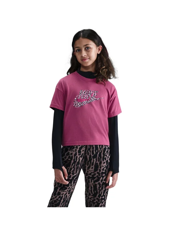 G Nsw Tee Boxy Animal Print