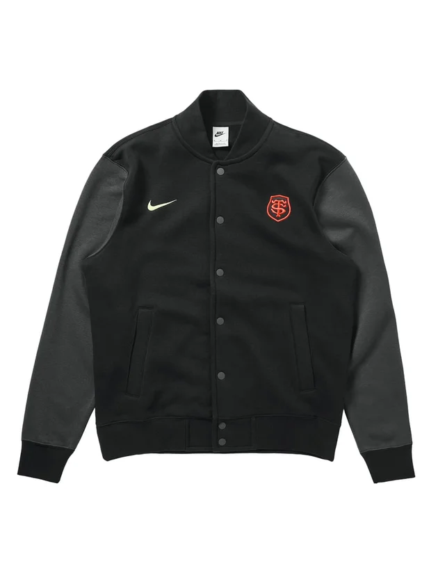 Fleece Varsity Jacket