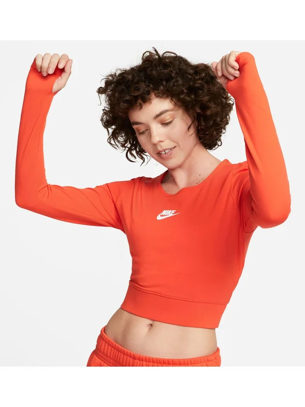 Ls Crop Top Dnc