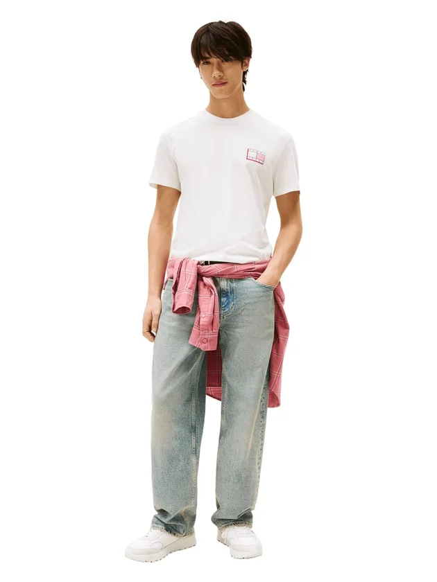 Slim Pop Color Flag Tee Ext