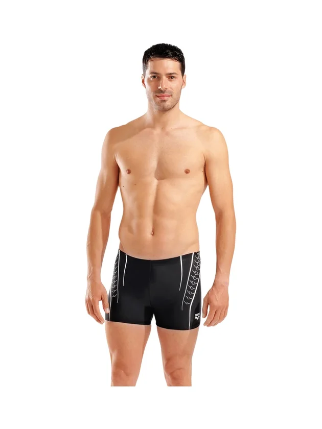 Double Graphic Swim Short