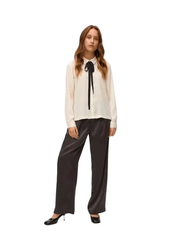 Gretchen LS Shirt Wvn Btq Ga