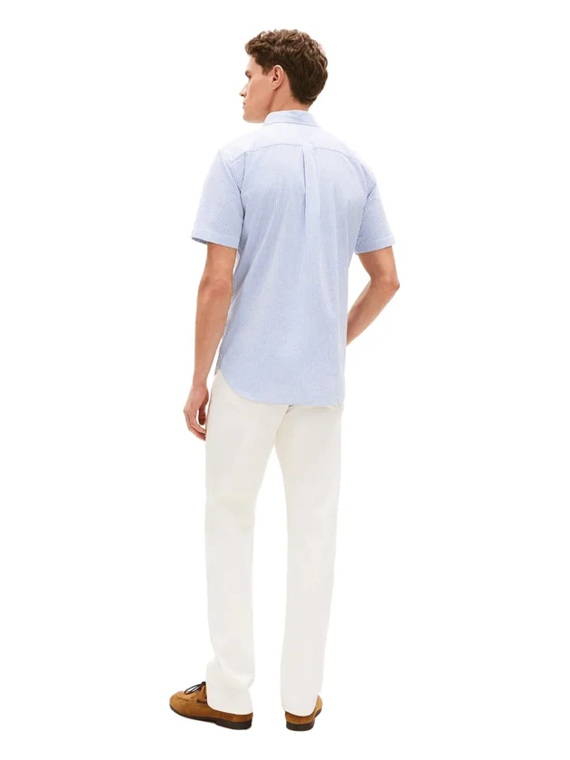 Seersucker Bengal Stripe Shirt