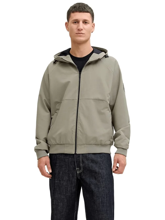 Fusion Hood Bomber Jacket Sn