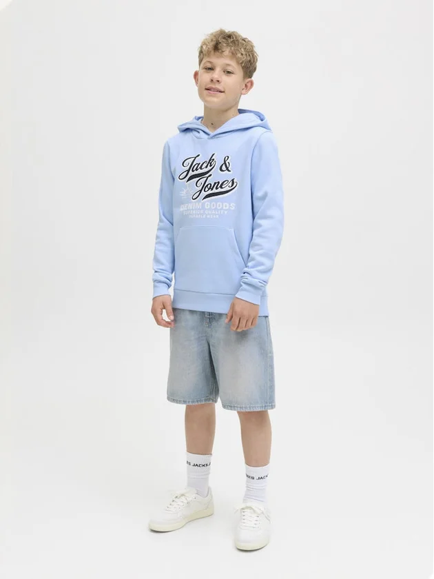 JJElogo Sweat Hood 2 Col 25 26 Noos