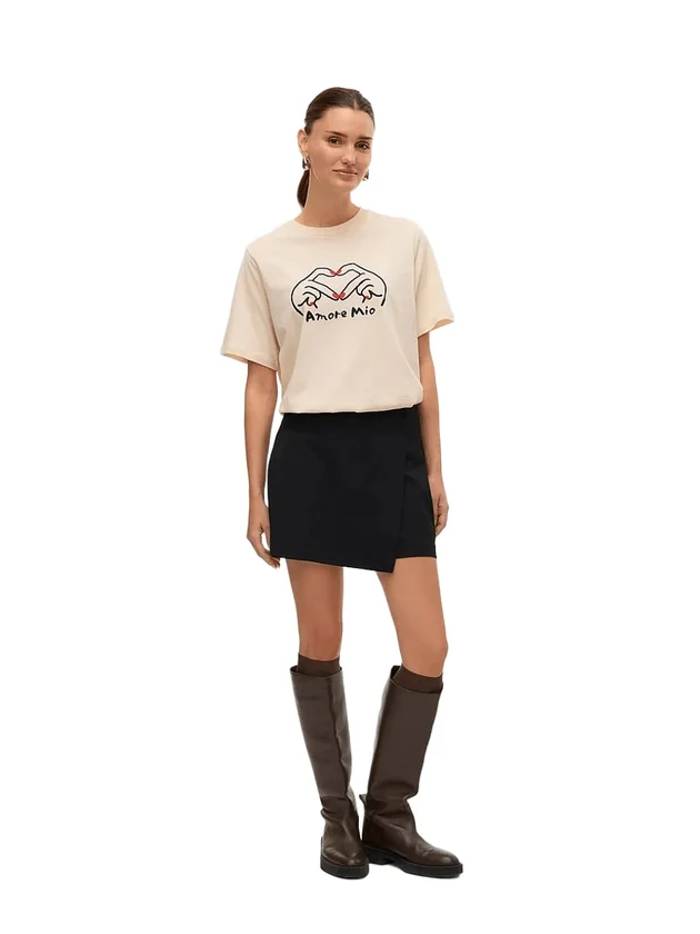 Melina Hw Short Skort Solid Noos
