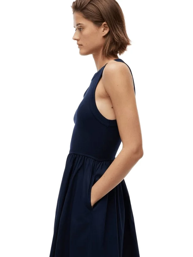 Rib Poplin Tank