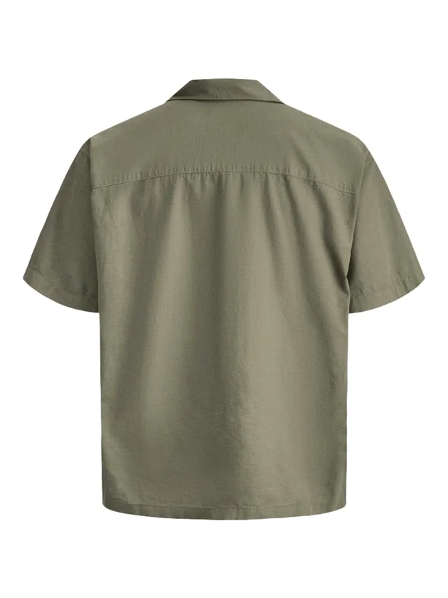 Jjebreeze Linen Blend Resort Shirt Ss Sn