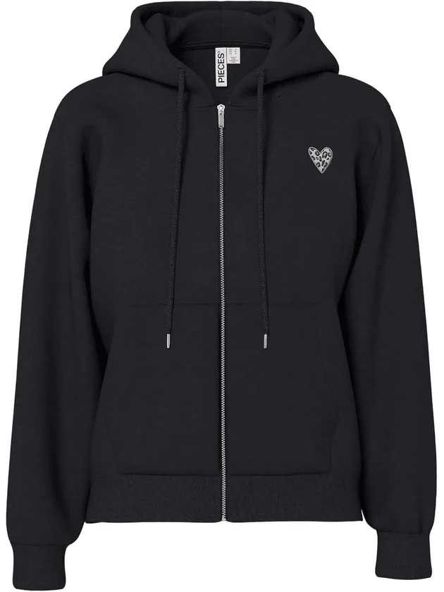 Pcchilli Ls Zip Hoodie Noos