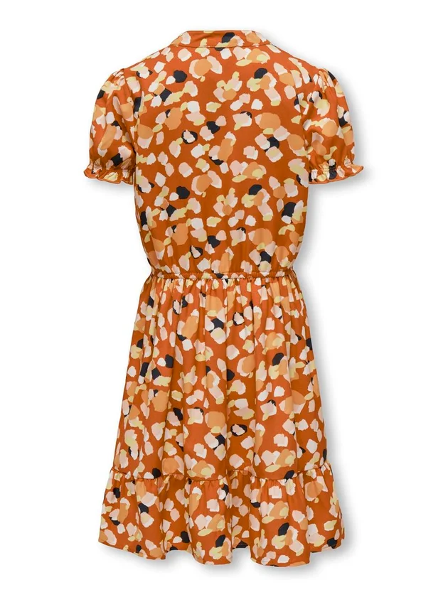Koglizzy S S Tie String Dress AOP C