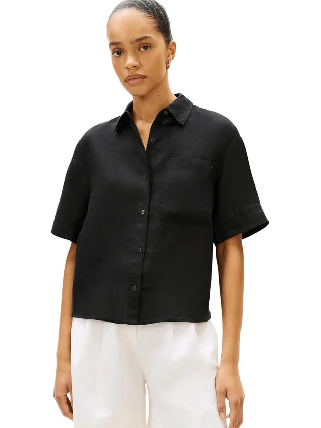 Ess Linen Ss Shirt