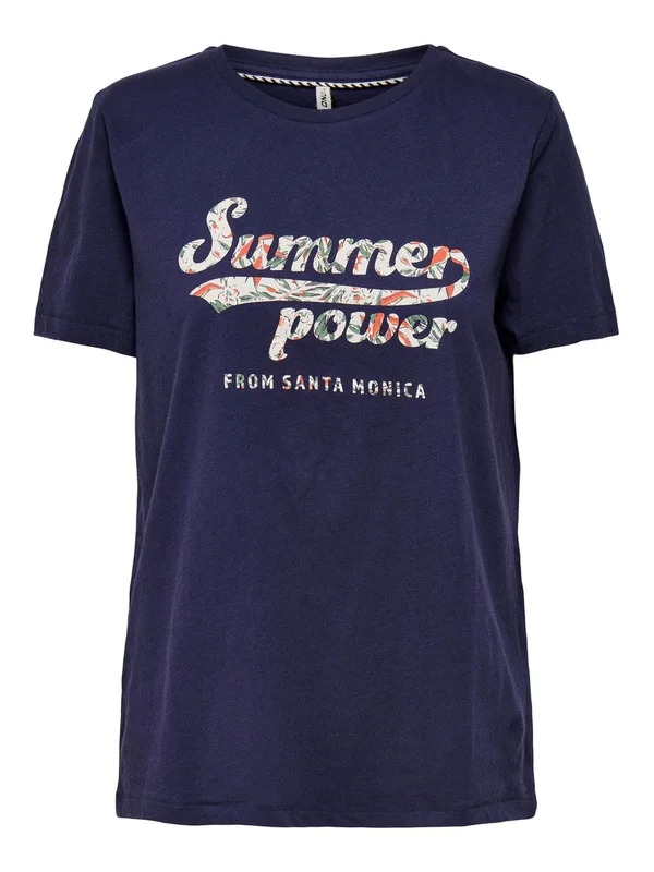 Power Life S S Reg O Neck Top