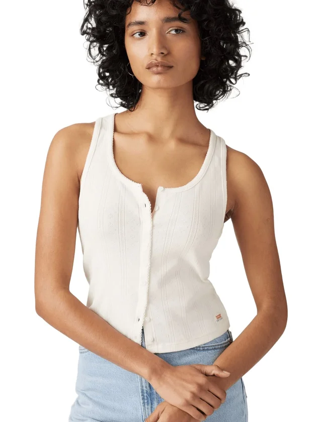 Dry Goods Pointelle Tank