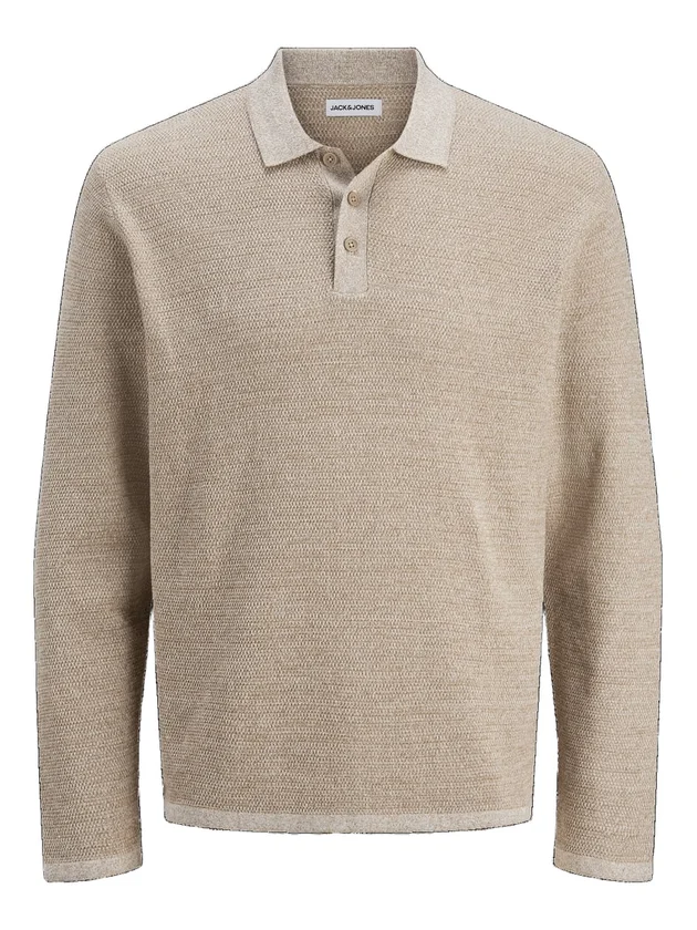 George Knit Polo LS Sn