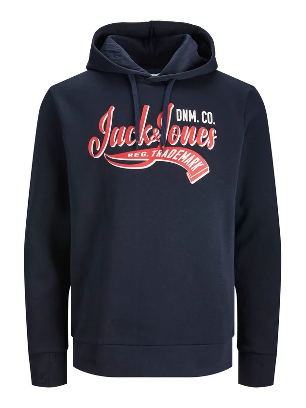 JJElogo Sweat Hood 2 Col 23 24 Noos