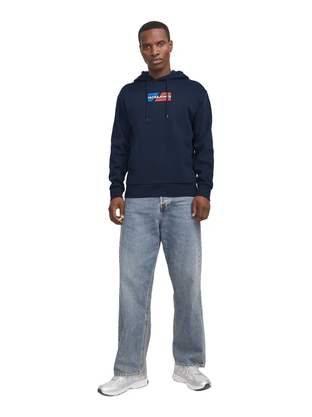 Jjcorp Graphic Sweat Hood Ln
