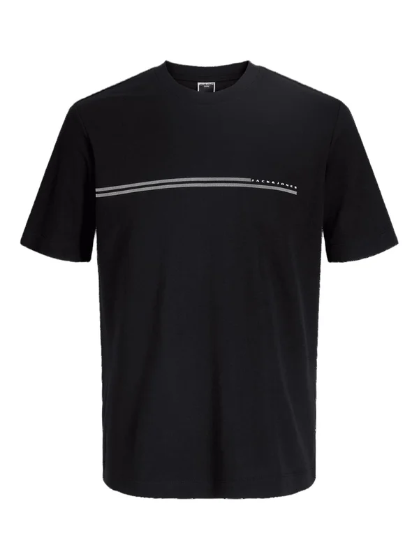 Jcofusion Chest Brand Tee Ss Crew Noos
