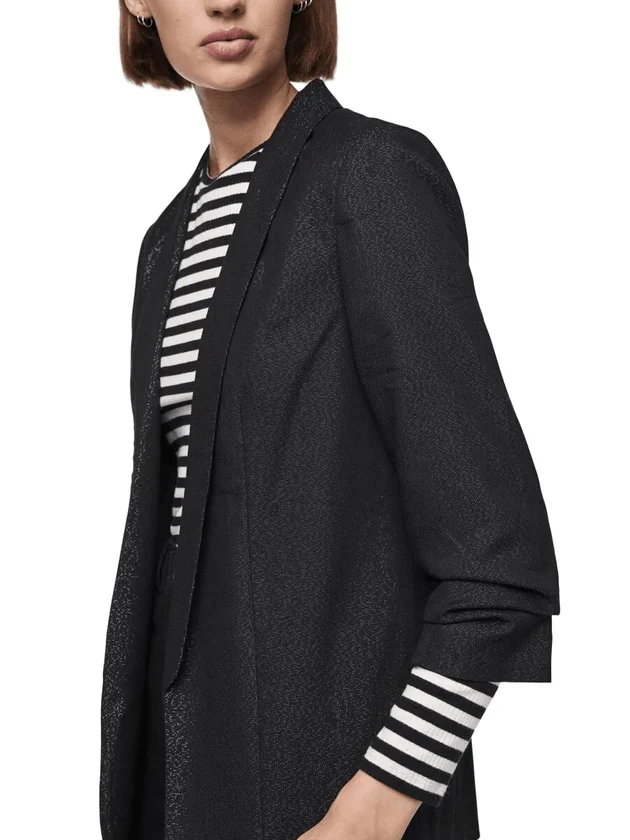 Pcbosella 3 4 Glitter Blazer Noos