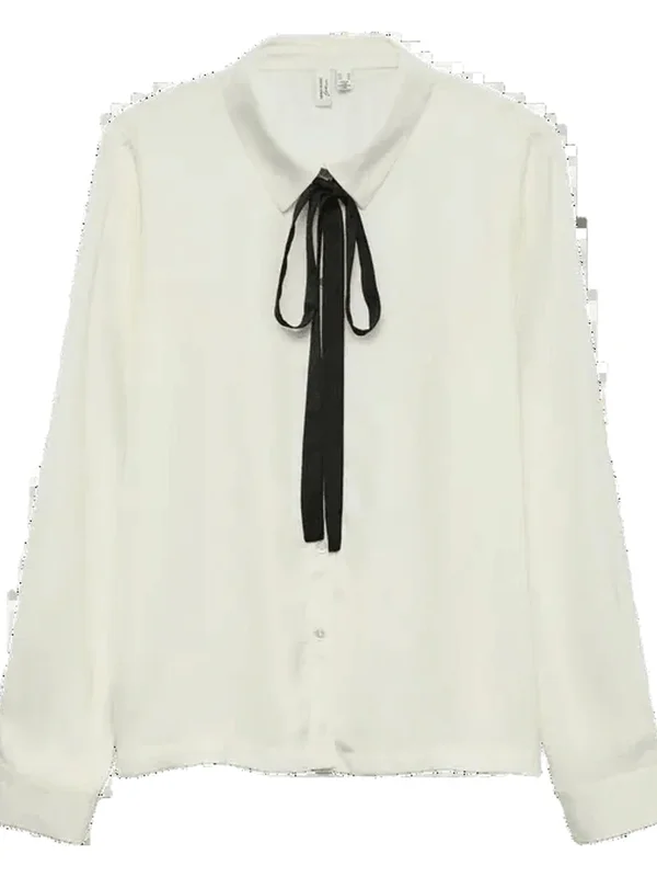 Gretchen LS Shirt Wvn Btq Ga