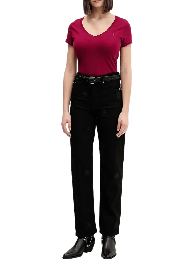Slim V Neck Tee