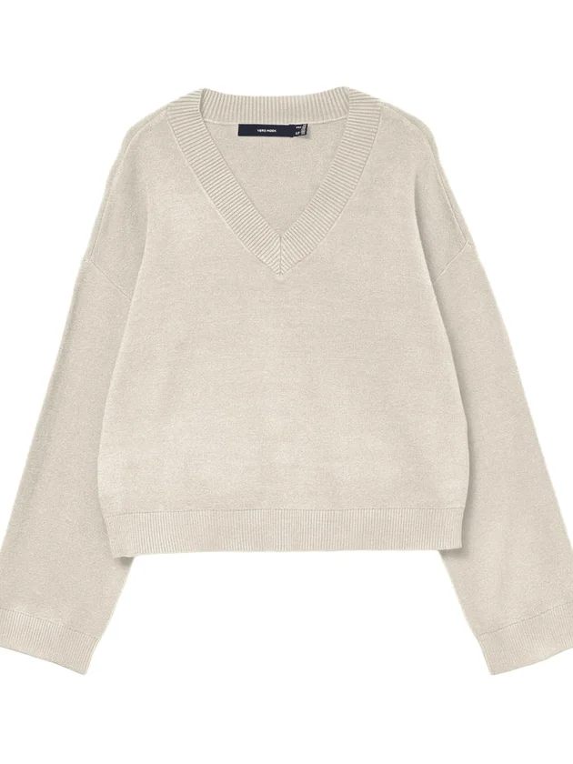Vmgold Art LS V Neck Pullover