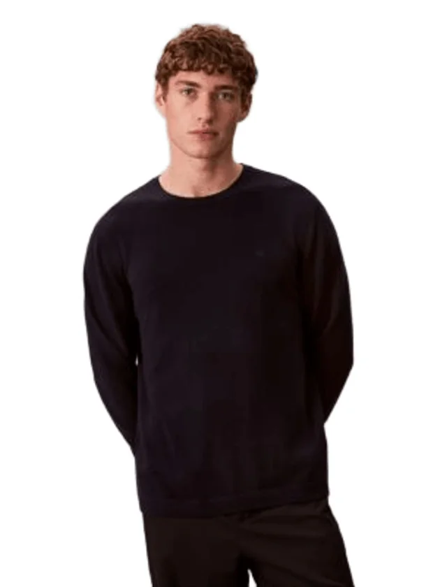 LS 100% Merino Crew 14GG