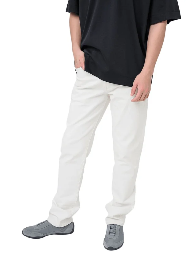 Slim Straight Denton White DC