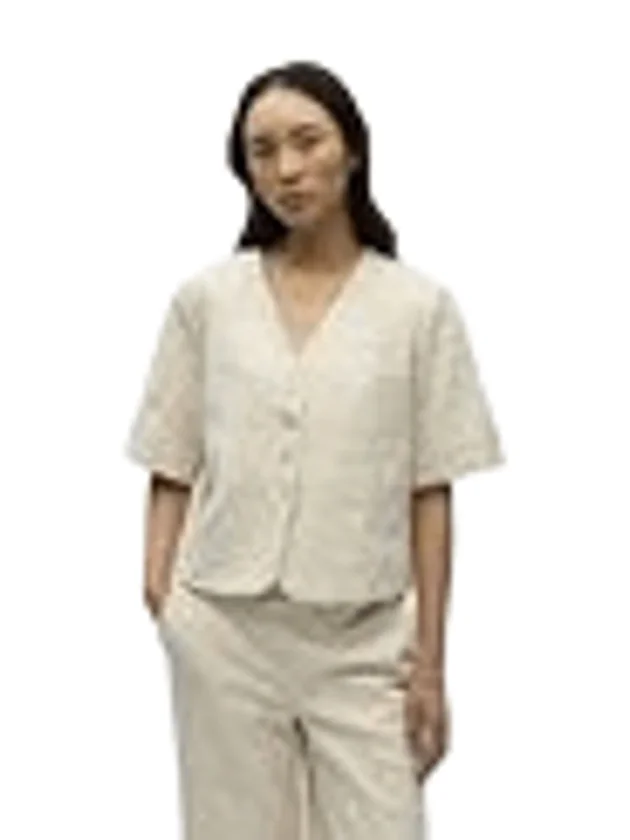 Ss Short Blazer Wvn Ga