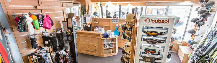 Intérieur du magasin SPORT 2000 LES ANGLES LA GODILLE