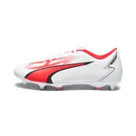 PUMA WHITE-PUMA BLACK-FIRE ORCHID