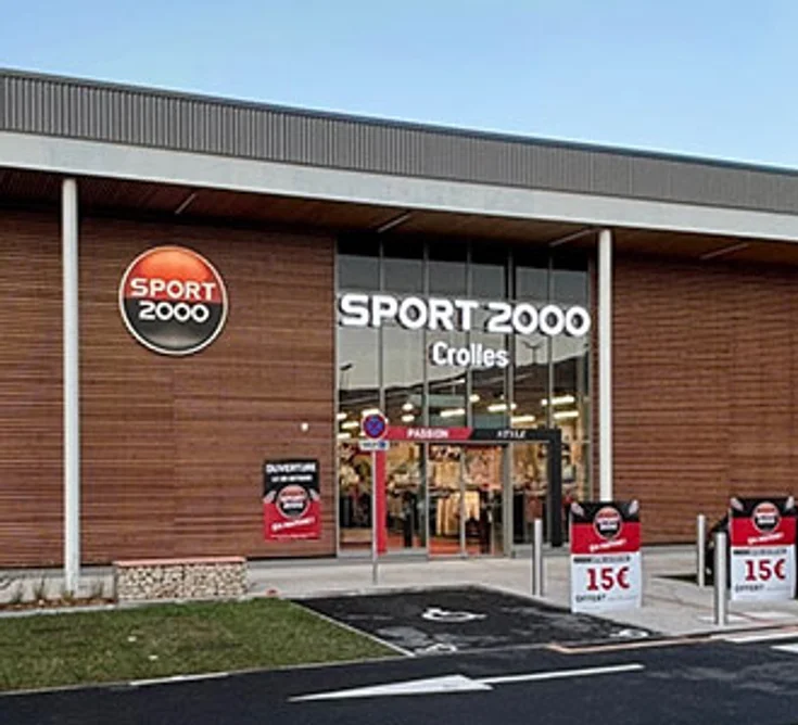 Extérieur du magasin SPORT 2000 CROLLES