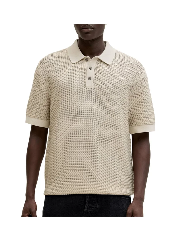 Kingsley Knit Polo Ss Ln