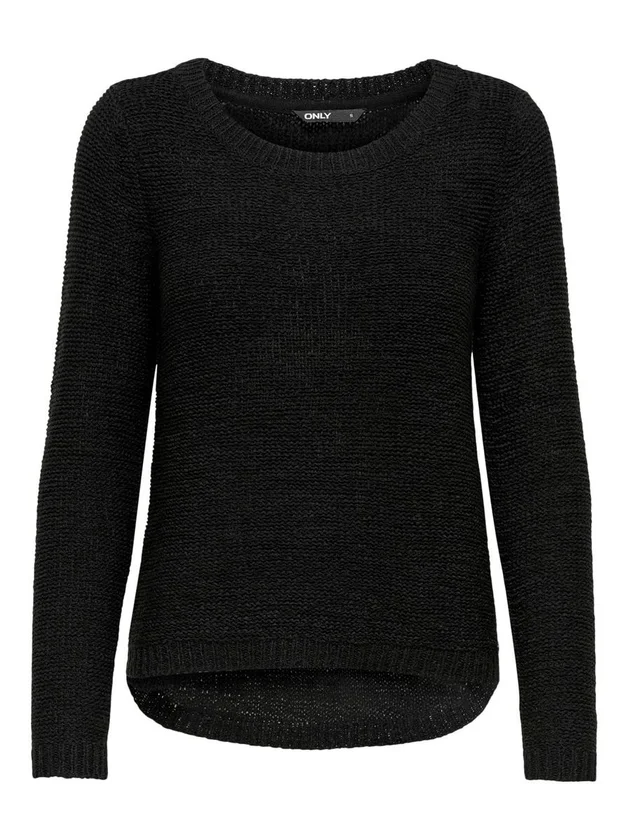 Geena Xo L S Pullover Knt Noos