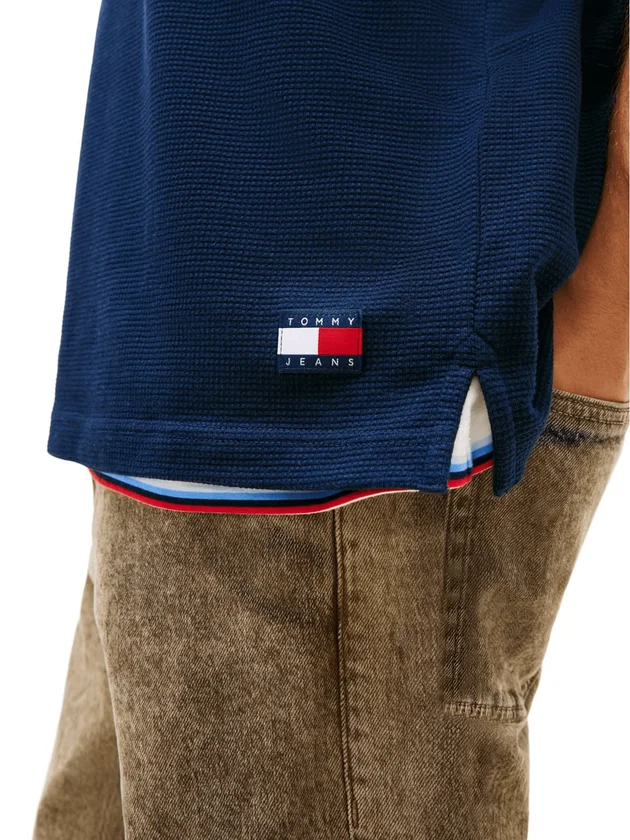 Reg Waffle Polo Ext