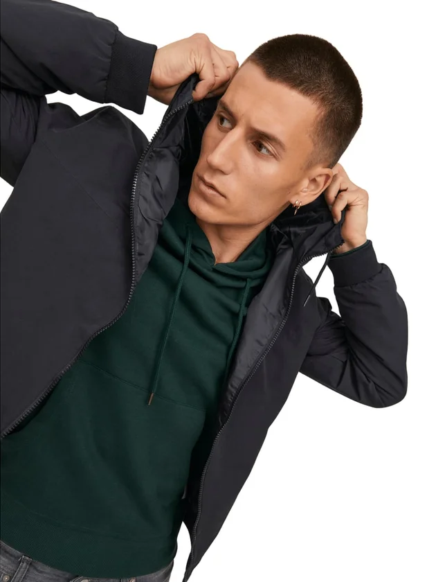 Jjerush Hood Bomber Noos