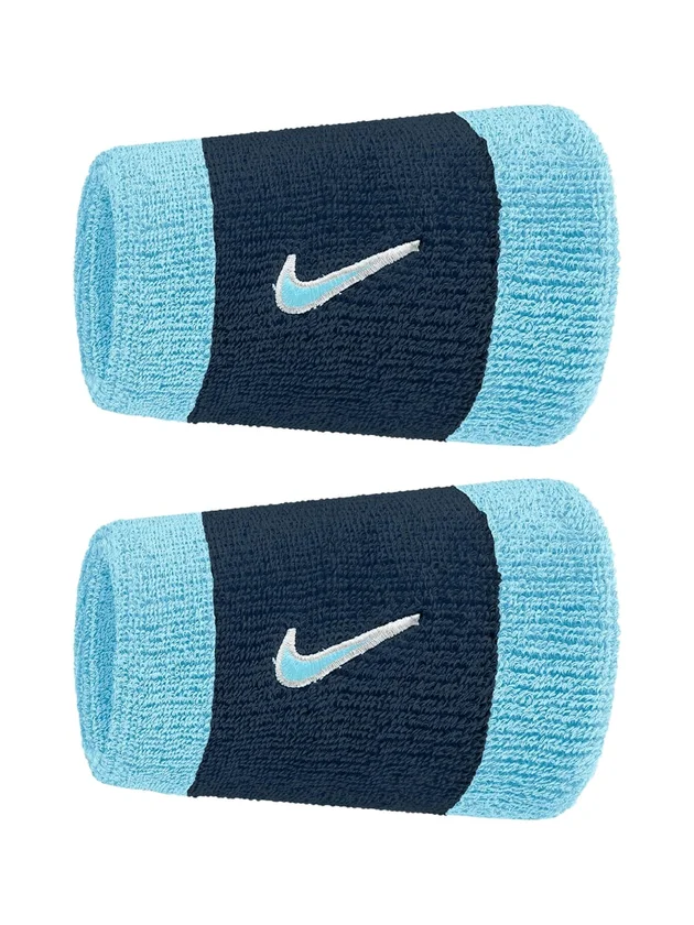 Swoosh Classic Doublewide Wristbands 2PK