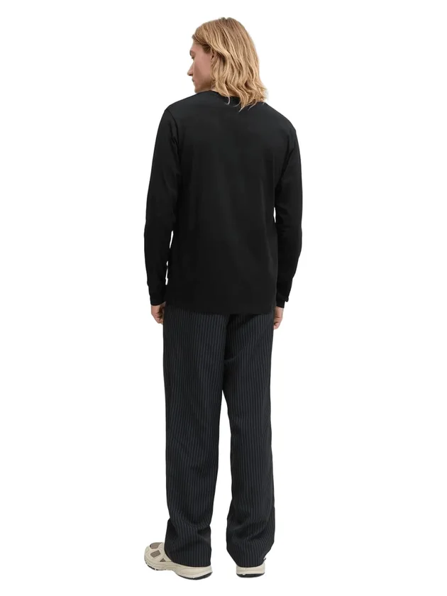 Organic Basic Tee LS O Neck Noos