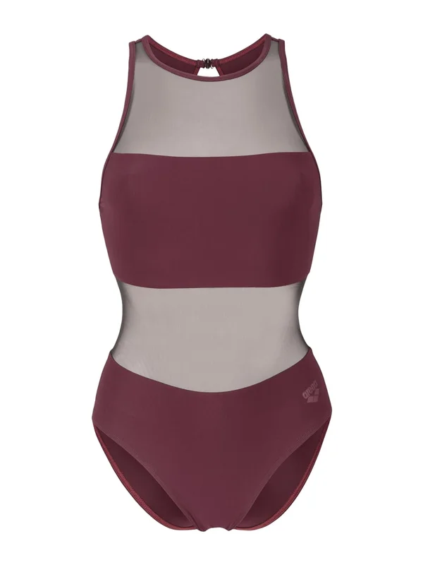 Mesh Panels Swimsuit