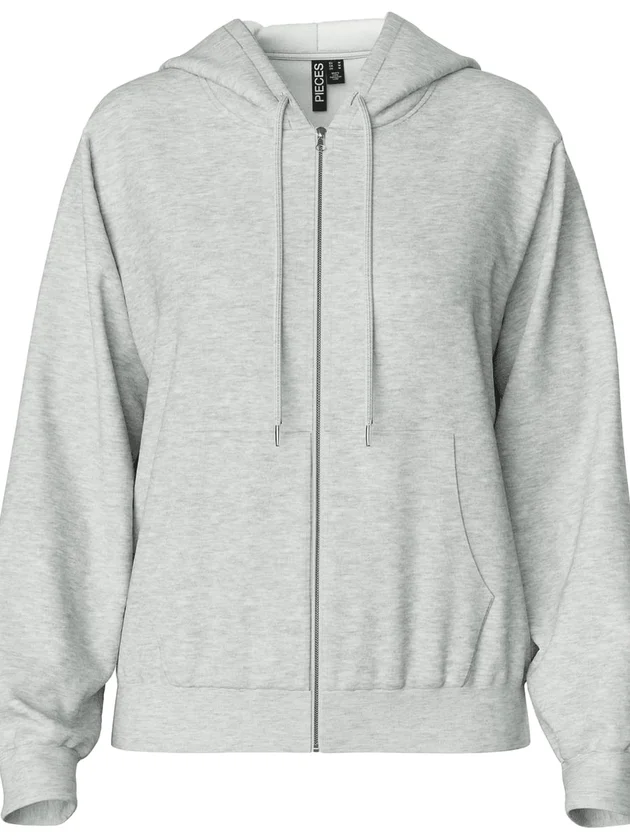 Pcchilli Ls Zip Hoodie Noos
