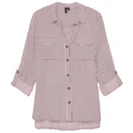 KARANDA RED / STRIPES:SNOW WHITE