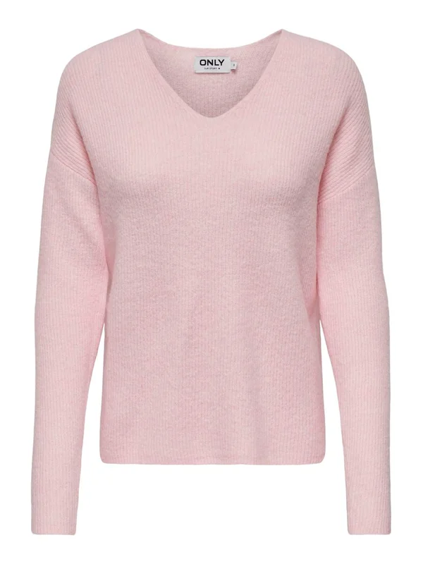 Camilla V Neck L S Pullover Knt Noos